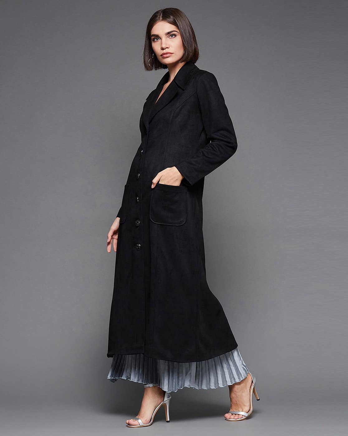 Buy Black Jackets & Coats for Women by MISS CHASE Online