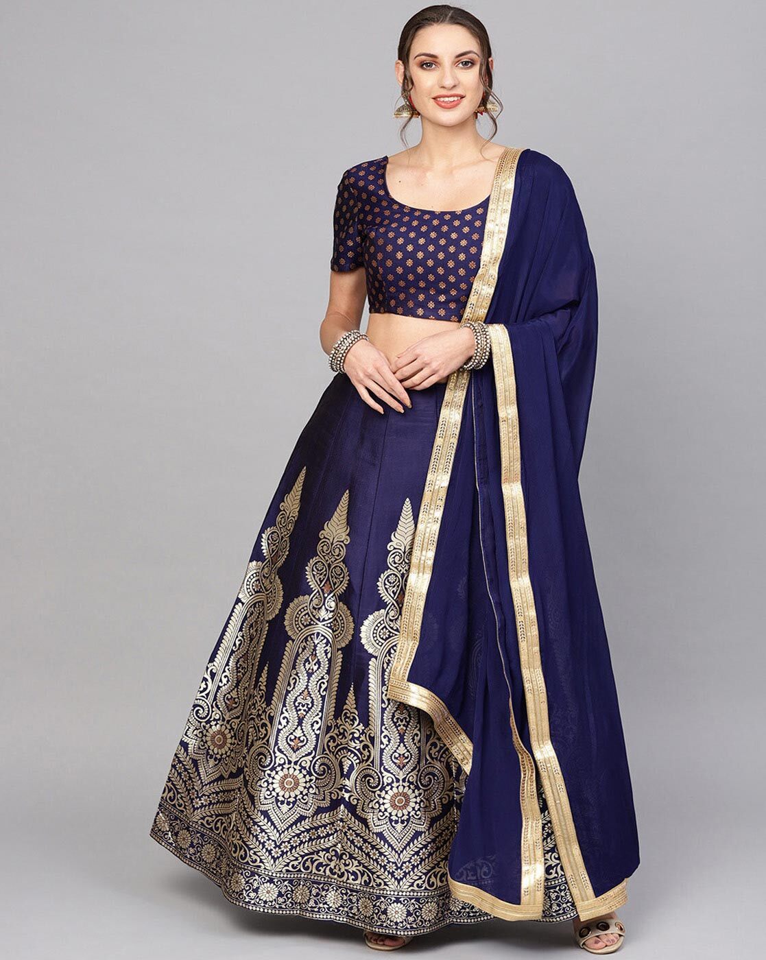 Ajio online shopping lehenga choli best sale