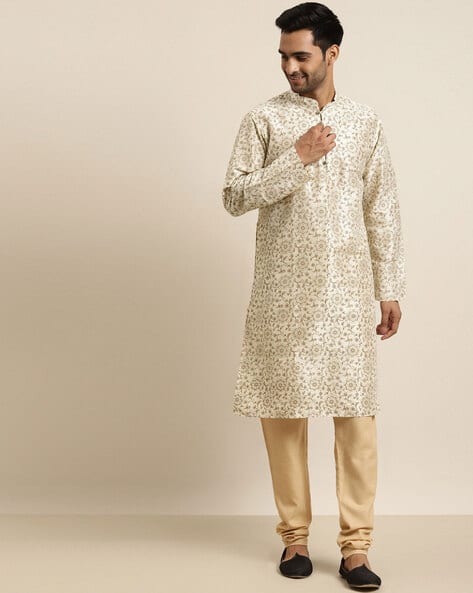 Floral Print Long Kurta