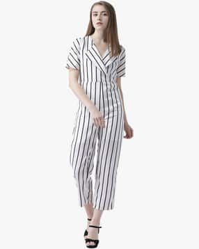 dodo & moa Stripes V-Neck Jumpsuit-picture-12