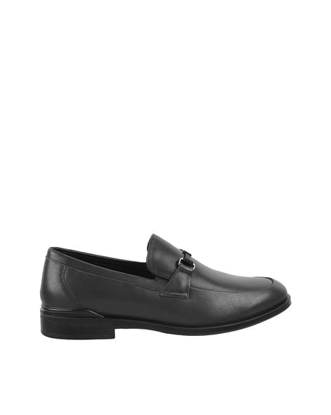 Genuine Leather Slip-On Shoes