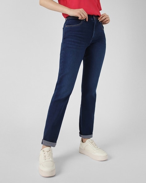 Wrangler Women High-Rise Slim Fit Jeans