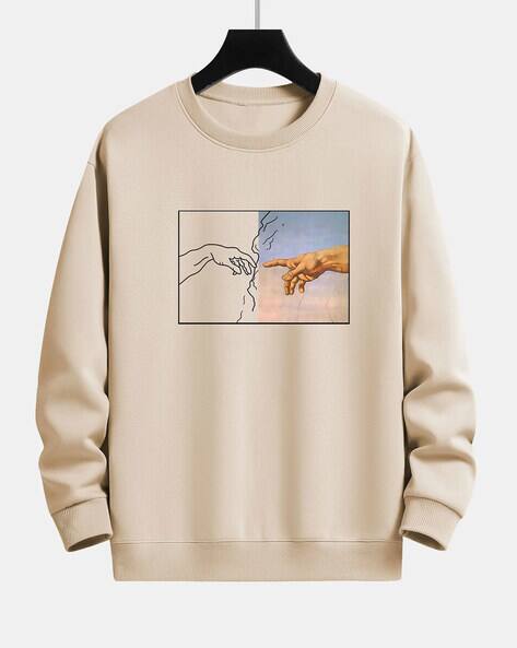 Vooter Graphic Print Round-Neck Sweatshirt