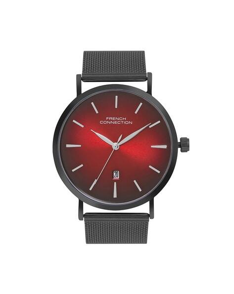 French Connection Women Red Dial Epix Analogue Watch - FCN086BM