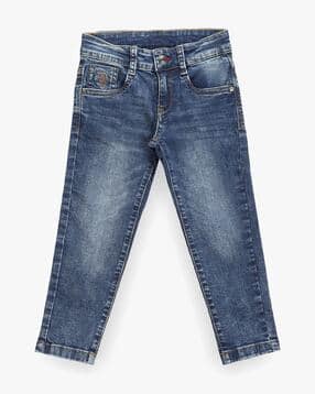 u.s. polo assn. Boys Mid-Wash Skinny Fit Jeans-picture-35