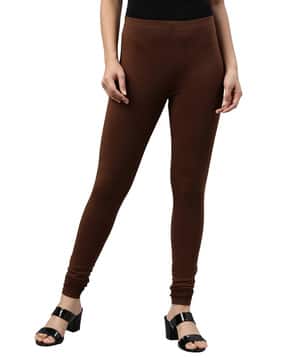 go colors Solid Churidar Leggings-picture-15