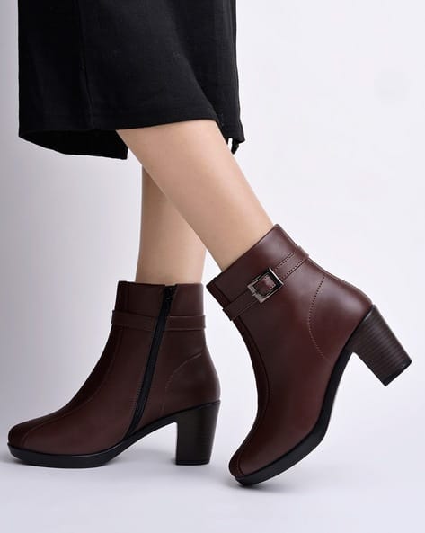 Buy Brown Boots for Women by STYLESTRY Online
