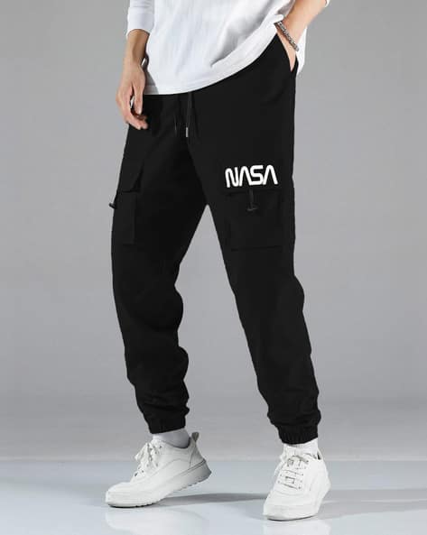 Buy Black Trousers Pants for Men by EYEBOGLER Online