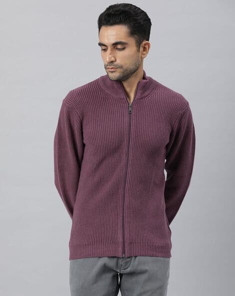 Striped Full Sleeves Pullover Sweater