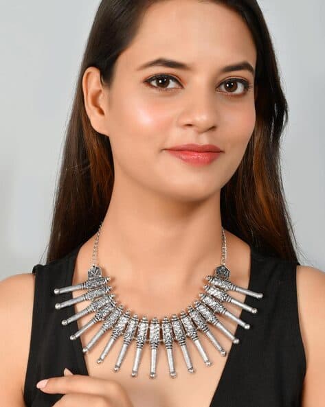 Boho Spiked Short Necklace