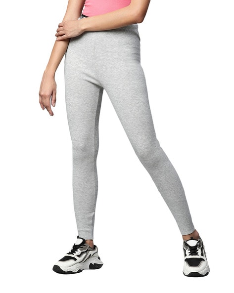 Buy Grey Leggings for Women by GLOBAL REPUBLIC Online Ajio