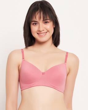 clovia Women Solid Padded Full Cup Wirefree T-shirt Bra-picture-28
