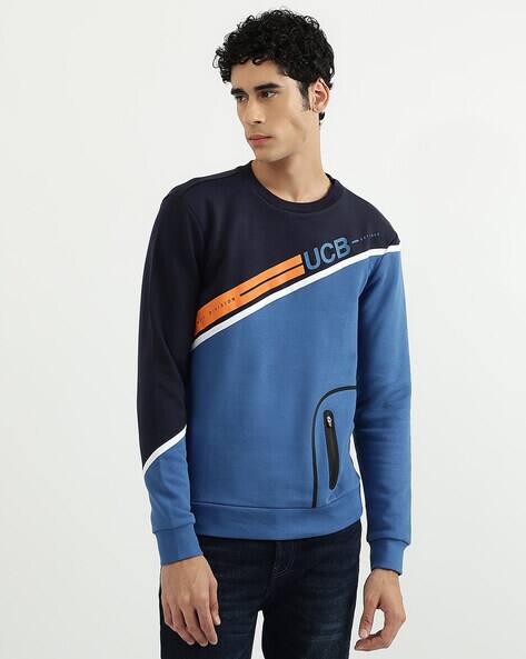 Crew Neck Ucb Sweatshirt Mens United Colors Of Benetton Full