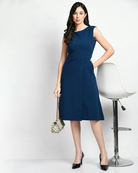 Buy Blue Dresses for Women by Exude Online | Ajio.com