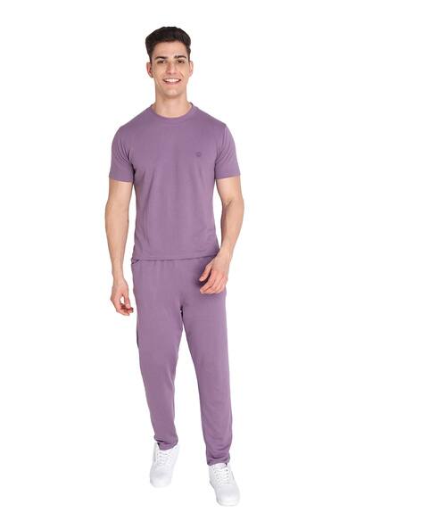 Chkokko Cotton T-shirt & Track Pants Set