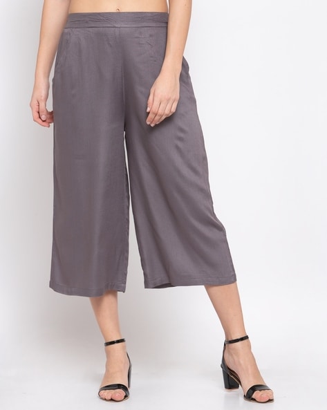 Style Quotient Mid Rise Culotte Trousers