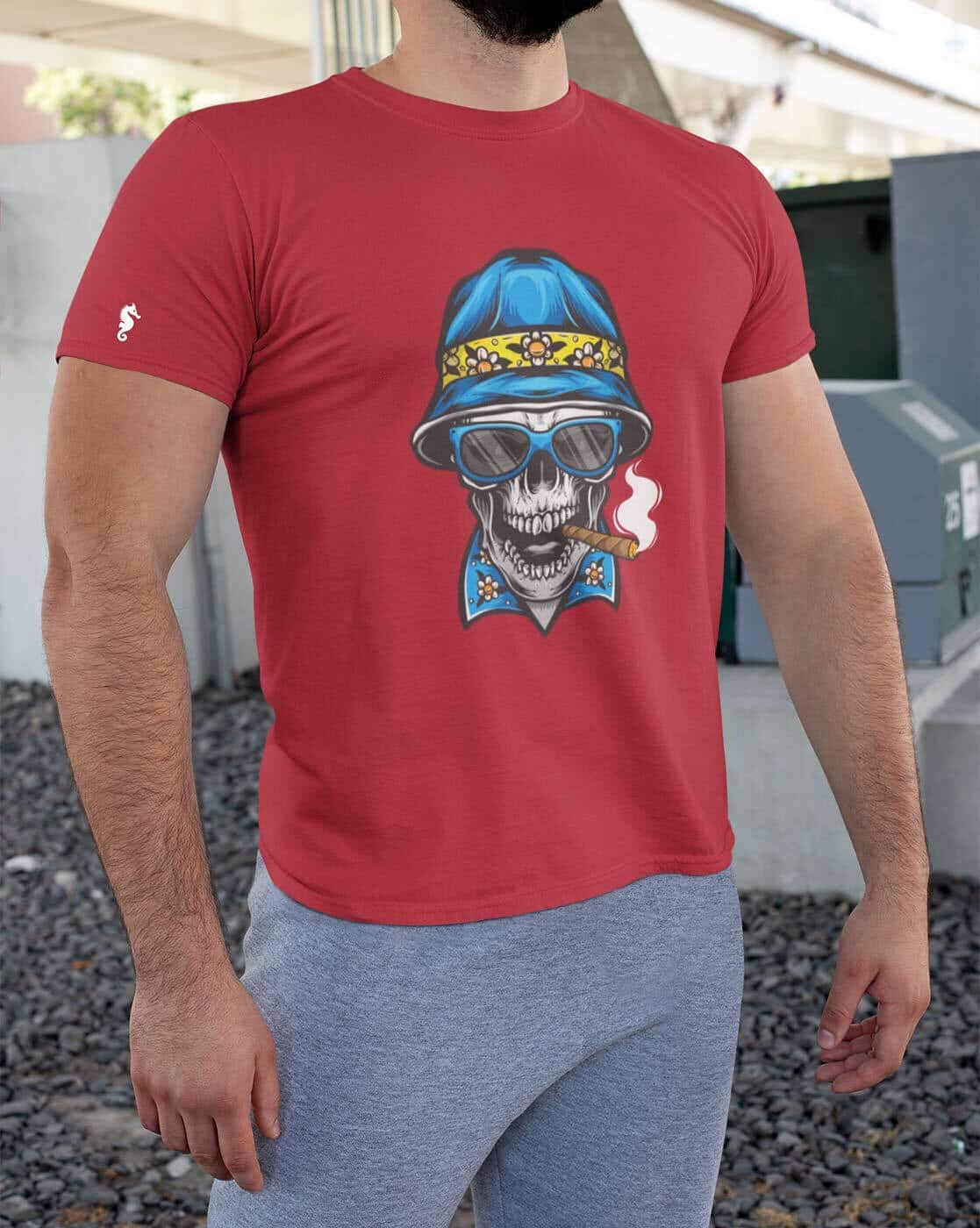 Buy Red Tshirts for Men by EPPE Online | Ajio.com