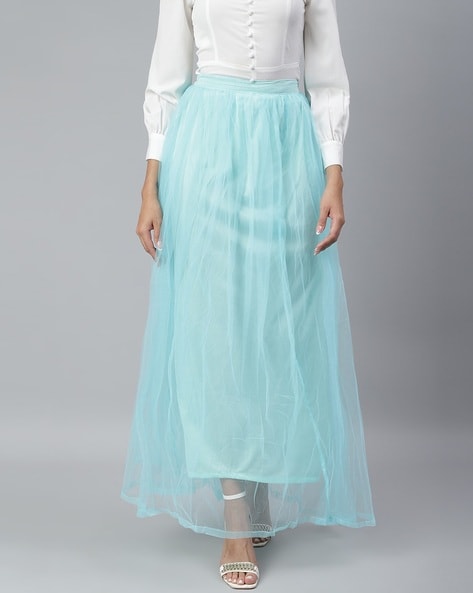 Cation Flared Skirt with Elasticated Waist