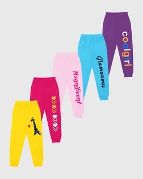kuchipoo Pack of 5 Printed Track Pants-picture-12