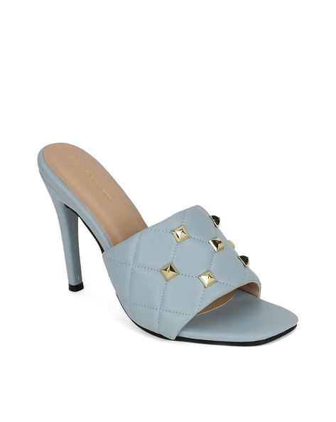 Bruno Manetti Embellished Slip-On Stilettos