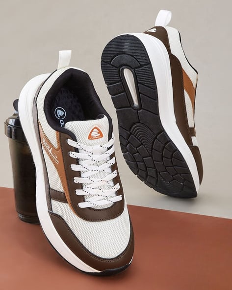 Men Mesh Lace-Up Training Shoes