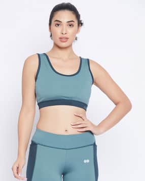 clovia Women Medium Impact Padded Non-Wired Sports Bra with Removable Cups-picture-41