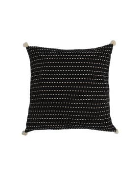 HANDMADE COTTON CUSHION COVER 18"x18"-image-7