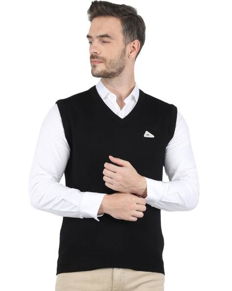 V-neck Pullover Sleeveless Sweater