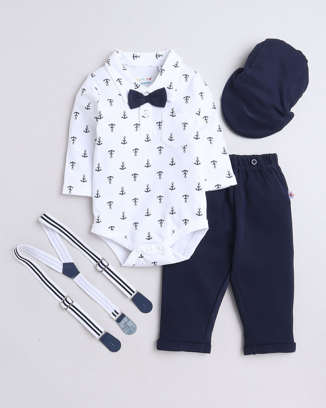 Buy Navy White Sets for Infants by BUMZEE Online