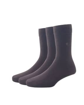 louis philippe Pack of 3 Mid-Calf Length Socks-picture-43