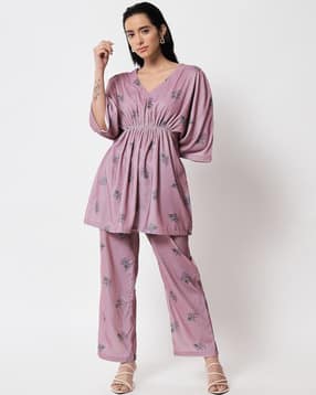 truebrowns Floral Print Suit Set-picture-44