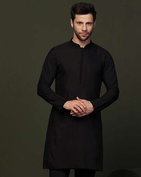 Kisah Men Regular Fit Long Kurta