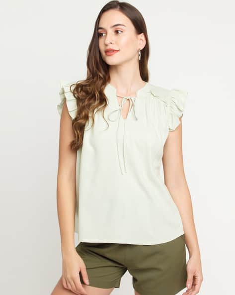 Zink London Solid Top with Neck-Tie