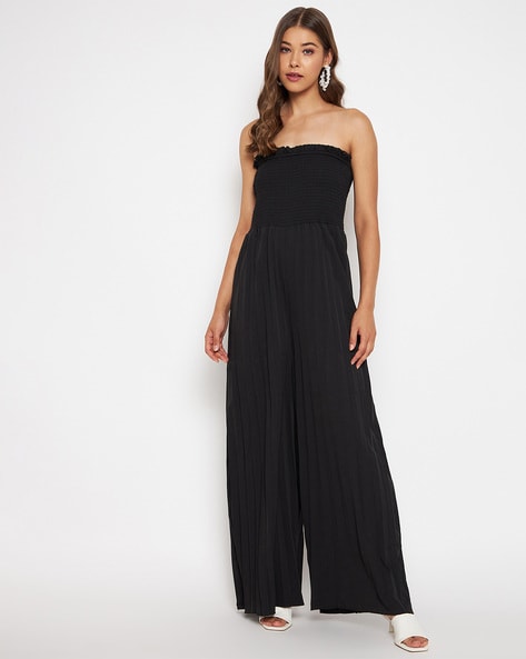 Uptownie Lite Smocked Strapless Jumpsuit