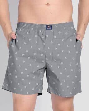 brucewane Men Printed Boxers with Insert Pockets-picture-50