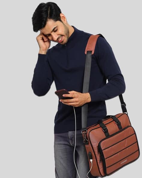Buy Bronze Laptop Bags for Men by The Assembly Online