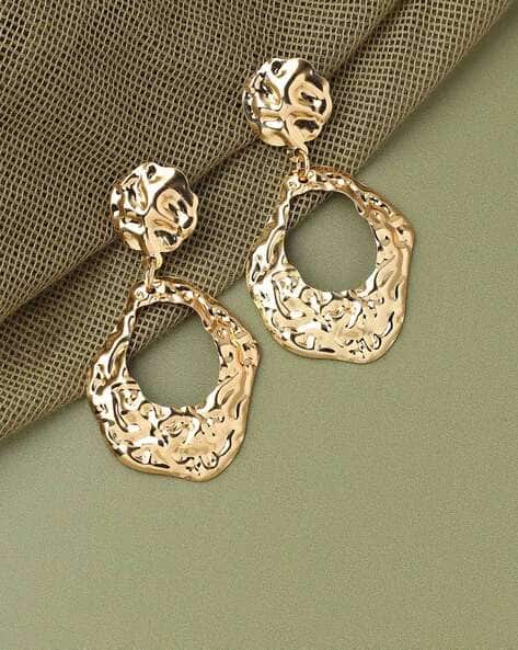 Buy Gold-Toned Earrings for Women by Sohi Online