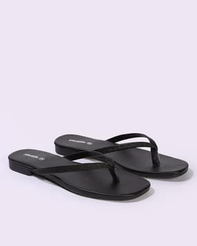 yousta Women Thong-Strap Flat Sandals-picture-12