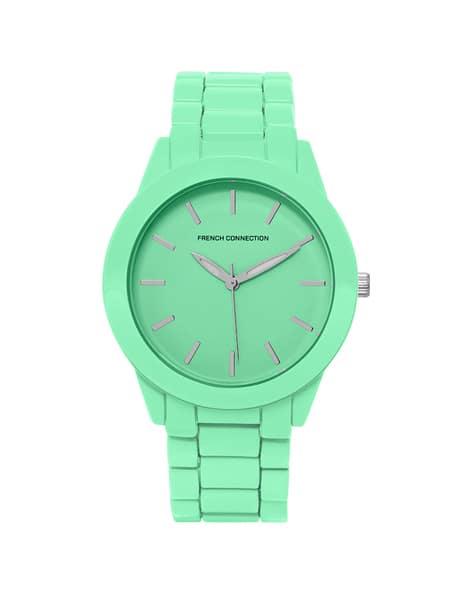 French Connection Women Green Dial Hue Analogue Watch - FCS04GR