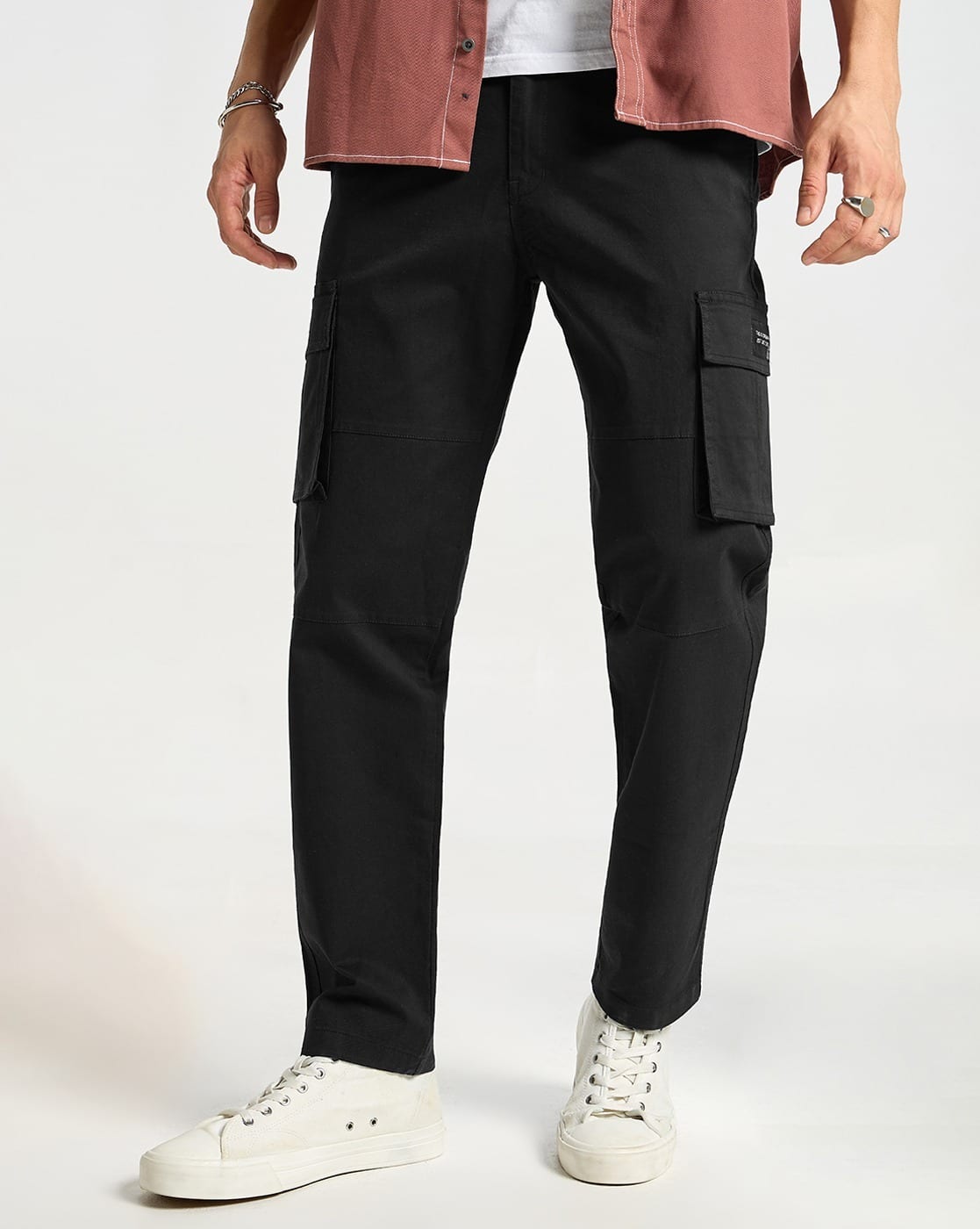 Hotel Kalinga Cargo Pants Cream Hotel Kalinga Gk5749 Hotel Kalinga Dickies  Slim Fit Tapered Men