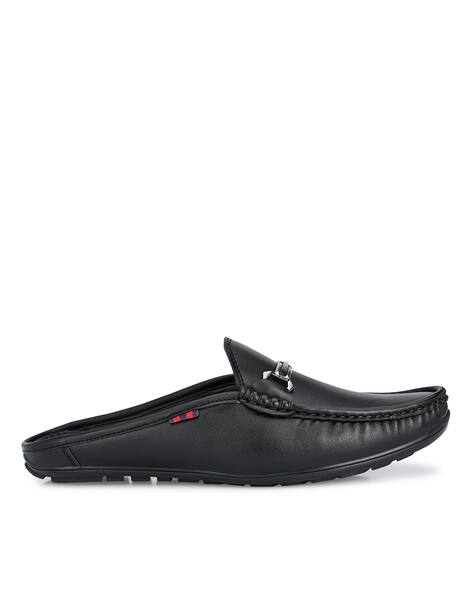 AZZARO BLACK Low-Top Slip-On Casual Shoes