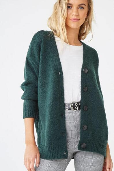 Buy Teal Blue Sweaters Cardigans for Women by Forever 21 Online
