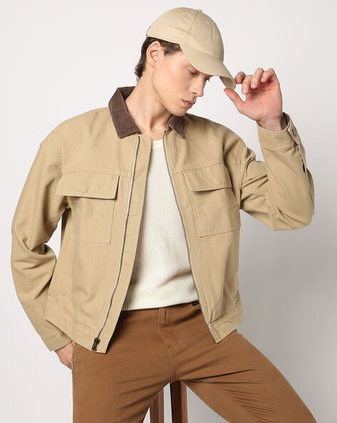 Buy Khaki Jackets Coats for Men by GAP Online Ajio