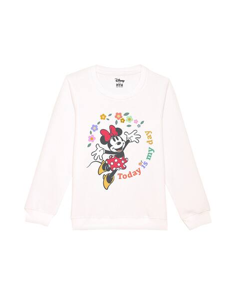 Buy White Sweatshirts Hoodie for Girls by Disney by Wear Your