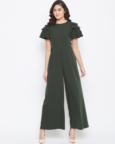 Uptownie Lite Jumpsuit with Tiered Sleeves