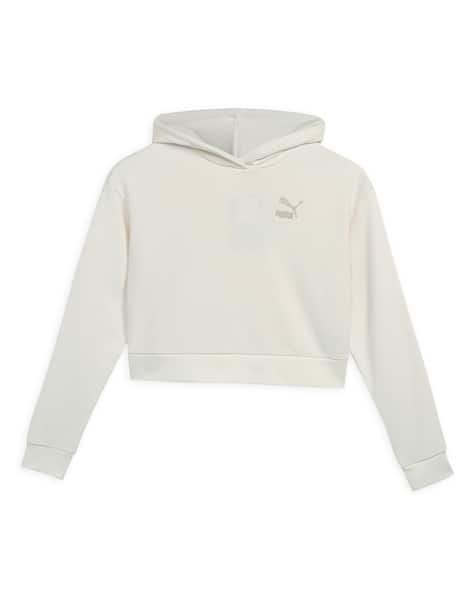 Buy Off-white Sweatshirts Hoodie for Girls by PUMA Online