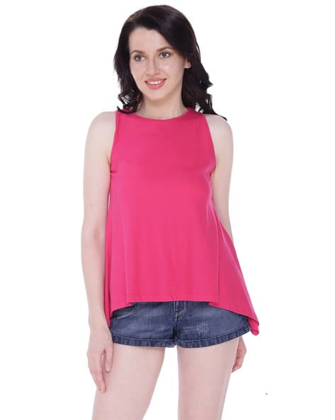 Sleeveless Tailored Fit Top