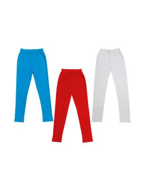 indiweaves Pack of 3 Basic Leggings-picture-46
