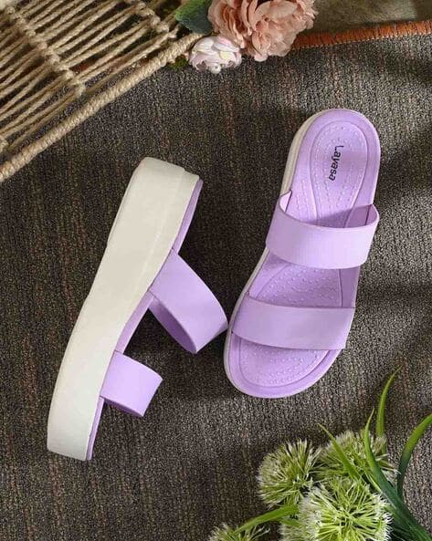 Slides Mens Purple Slippers Men Regular Fit Slides