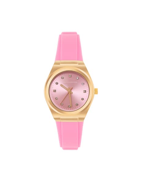 French Connection Women Pink Dial Ray Analogue Watch - FCS07P